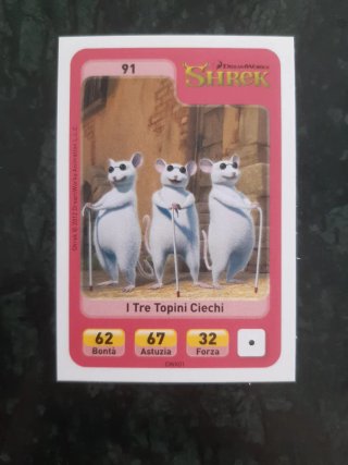 Carte Esselunga Eroi Dreamworks Tre Topini Ciechi