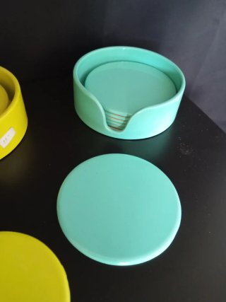 Juego de Portavasos Plástico