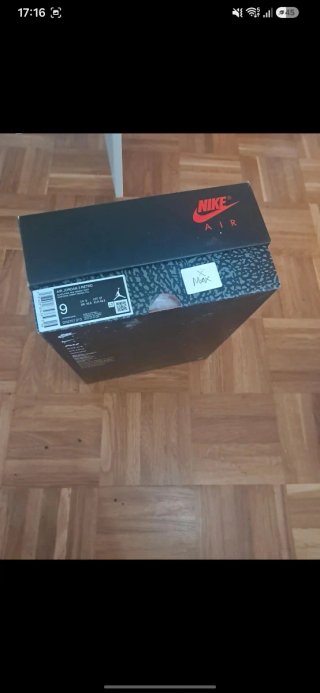 Jordan Retro 3 Negro/Gris Nuevas