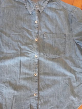 Camisa vaquera Zara Talla XS