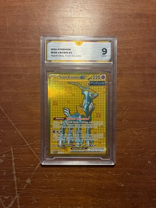 2024 Pokemon Iron Crown EX Mint 9