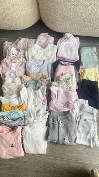 Lote 32 prendas bebé niña