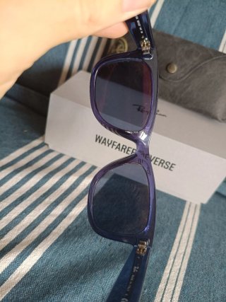 Gafas Ray-Ban Wayfarer Reverse Morado