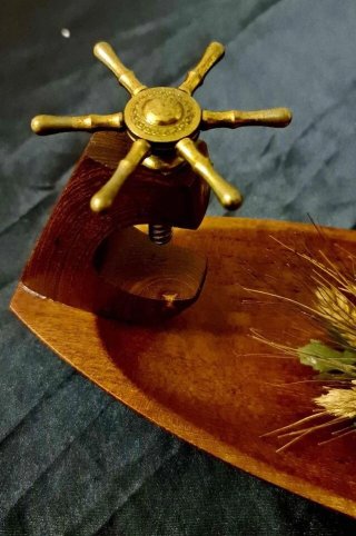 Gondola Aperitivo Timone Apribottiglie Bronzo