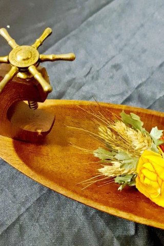 Gondola Aperitivo Timone Apribottiglie Bronzo