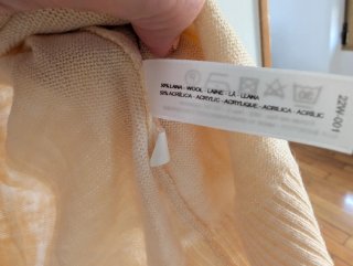 ESCORPIO  Jersey Talla L BEIGE CON TONOS