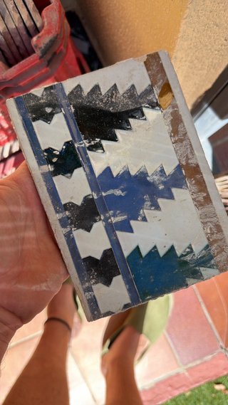 Azulejo antiguo S. XIV y XX