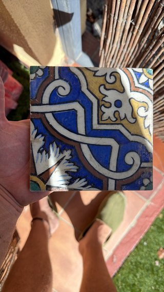 Azulejo antiguo S. XIV y XX