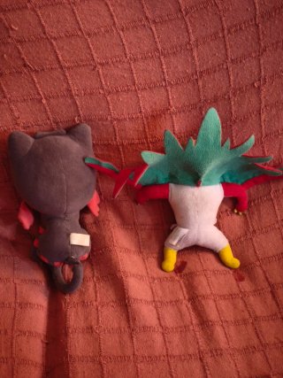 Lote de 2 Peluches Pokémon