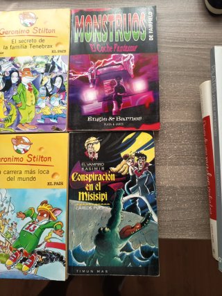 Libros infantiles Gerónimo Stilton y los mundos...