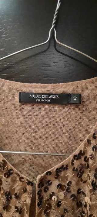 Chaqueta abalorios studio classics collection