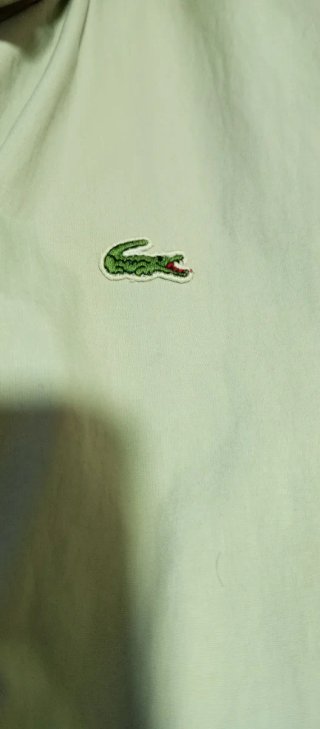 Chaquetón Parka Lacoste Beige Negro