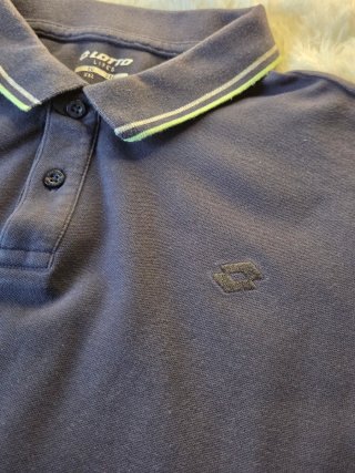 Polo Lotto marino Talla XL