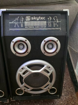 Altavoces Skytec Potentes Karaoke USB