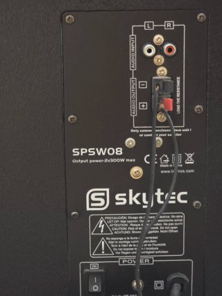 Altavoces Skytec Potentes Karaoke USB