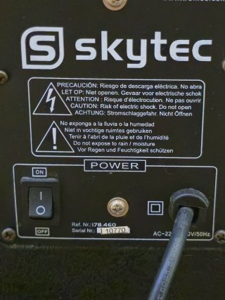 Altavoces Skytec Potentes Karaoke USB