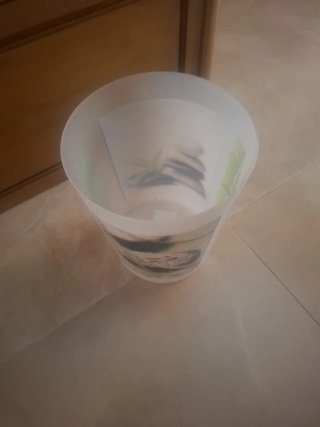 Vaso decorativo piedras zen y bambú