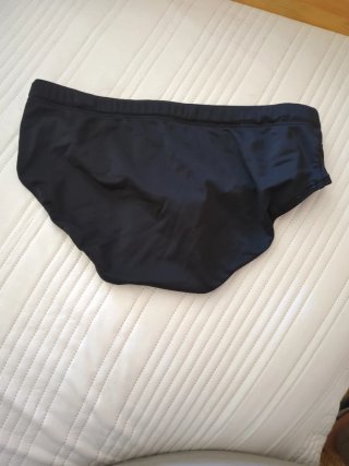 Bañador slip negro talla M