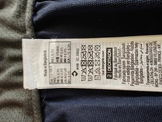 Pantalón Forclaz MT500 da escursionismo blu