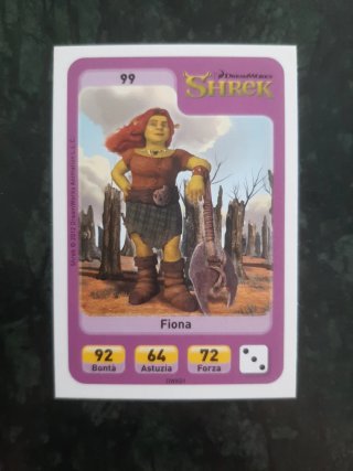 Carte Esselunga Eroi Dreamworks Shrek Fiona
