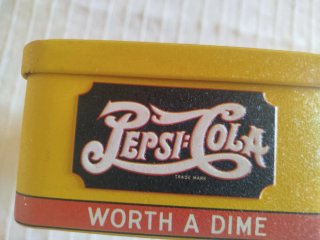 Caixa de metal Pepsi Cola Vintage
