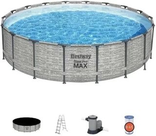 Piscina desmontable redonda Bestway Steel Pro Max Pool Set 549 x 122 cm