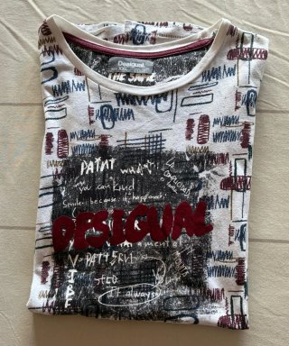 Camiseta Desigual Hombre Talla XXL