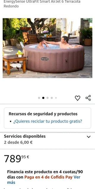 Spa hidromasaje Bestway Lay-Z-SPA Hawaii 6