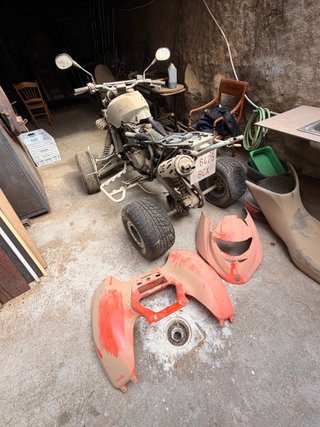 Quad Bombardier 650 DS Baja
