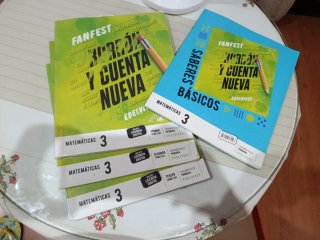 Matemáticas 3, Segundo Ciclo Primaria, FanFest