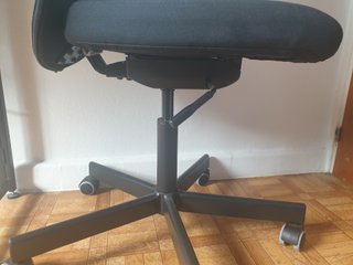 Silla de oficina Ikea Flintan Negra