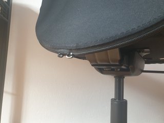 Silla de oficina Ikea Flintan Negra