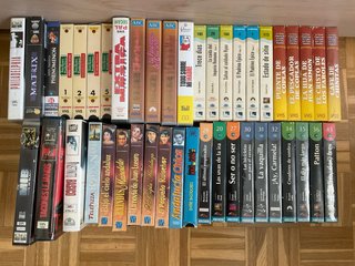 Lote 36 Películas VHS Variadas