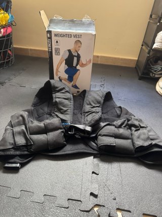 Chaleco Lastrado 10kg (0.5kg Cargas)