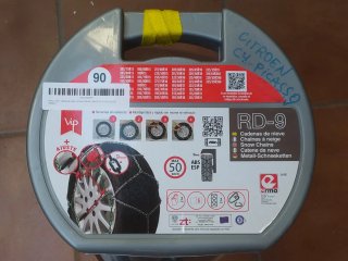 Cadenas Nieve Metalicas RD-9