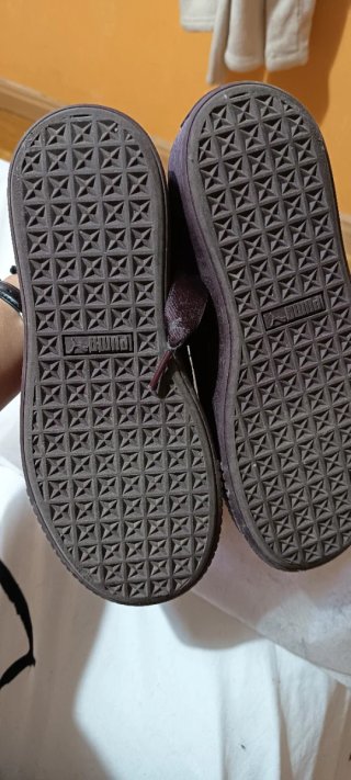 Zapatillas Puma Terciopelo Granate T37