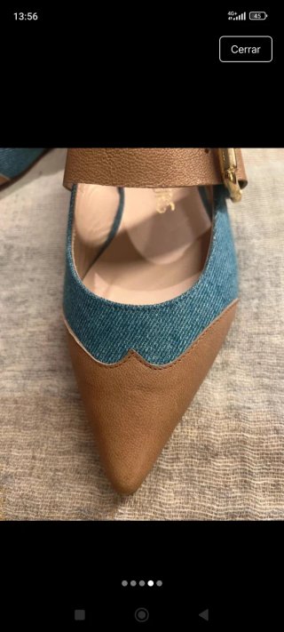 Zapatos planos hebilla