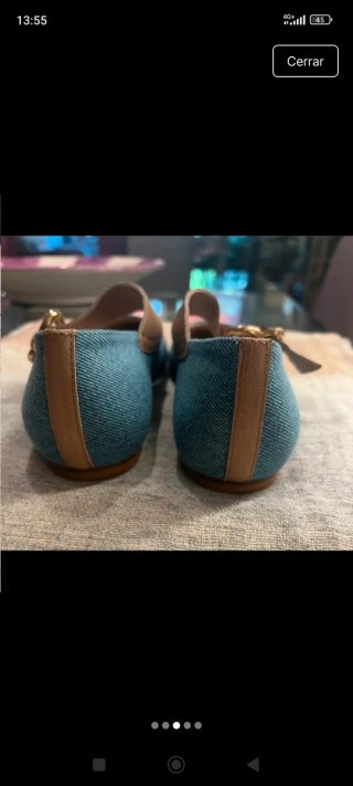 Zapatos planos hebilla