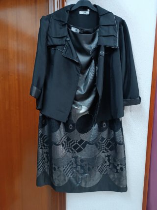 Conjunto JP Vestido y Chaqueta Talla 50