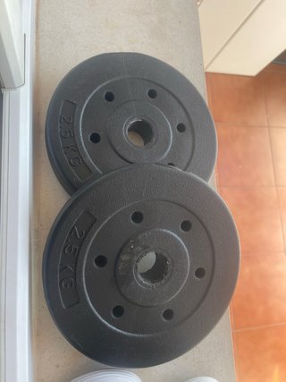 Discos de pesa 2.5 kg