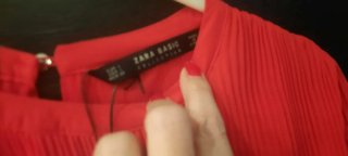 Vestido Zara Rojo pvp 49,99