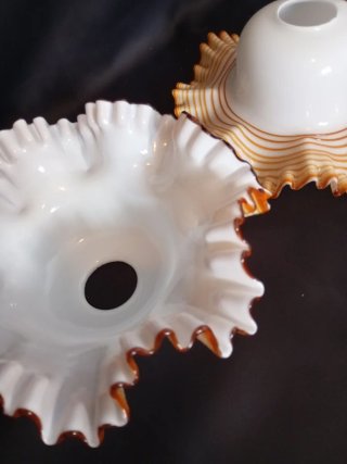 Tulipas de cristal vintage