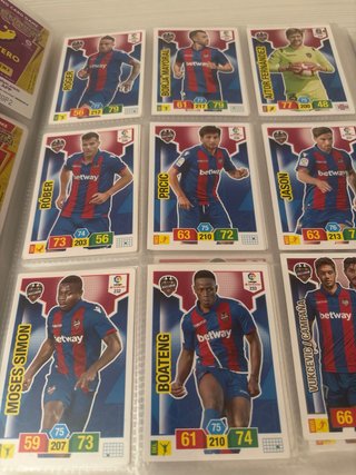 Cromo Futbolista Levante UD