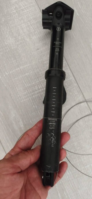 Tija con suspensión Limotec Alpha 3 Vario + Mando