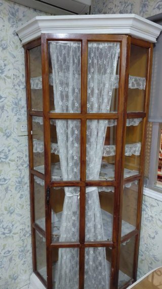 Vitrina de madera provenzal para restaurar