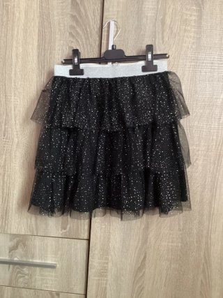 Falda tul niña lentejuelas talla 12