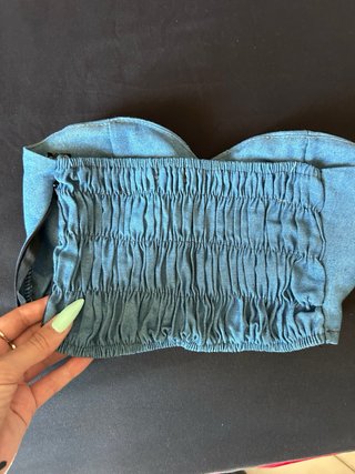 Top corto vaquero Barbie