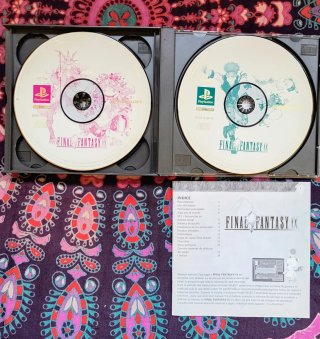 Final Fantasy IX PlayStation 1 (PS1) 4 Discos