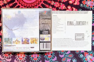 Final Fantasy IX PlayStation 1 (PS1) 4 Discos