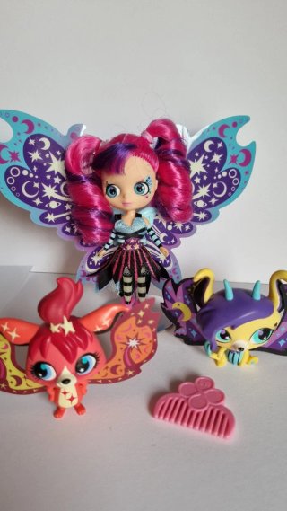 Muñeca Blythe pets shop Hada y mascotas.
